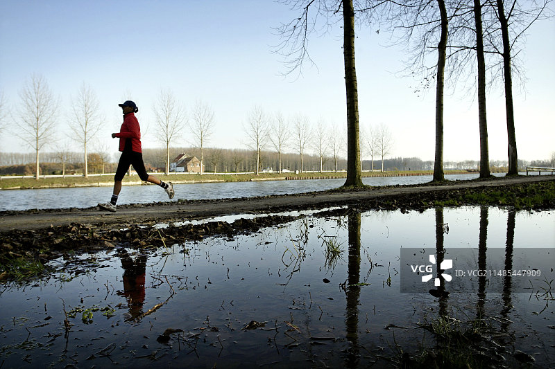 慢跑图片素材
