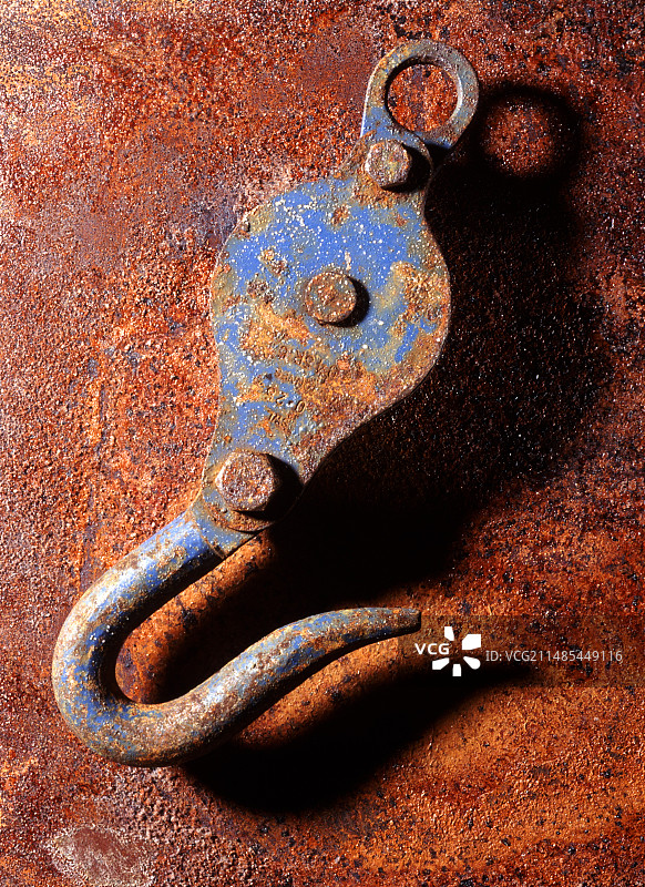 生锈的挂钩图片素材