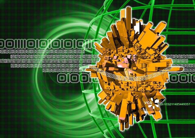 无线网络星球艺术作品图片素材