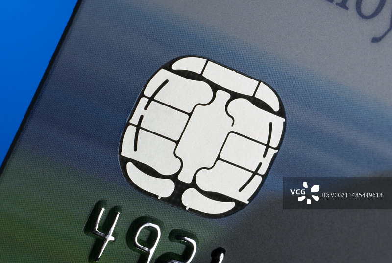 信用卡芯片图片素材