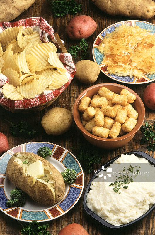 马铃薯的制备方法图片素材