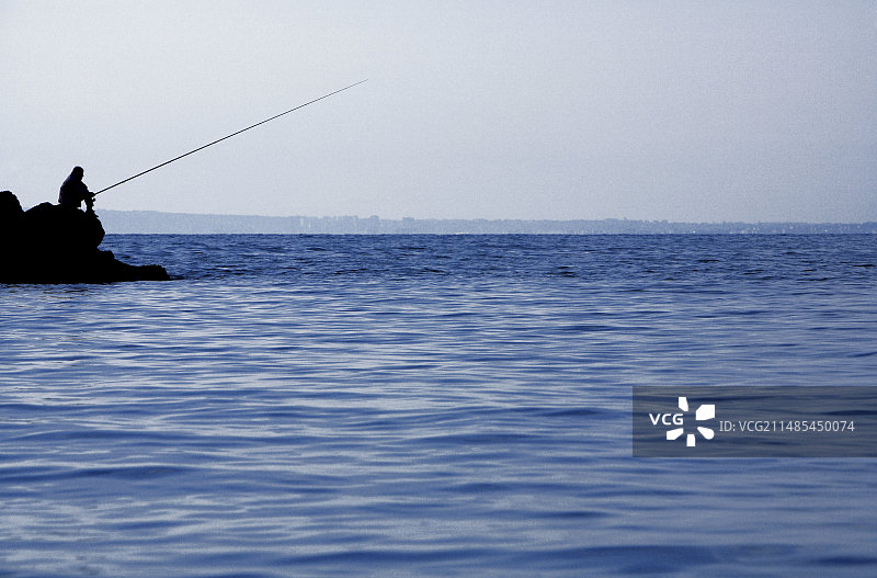 人钓鱼图片素材