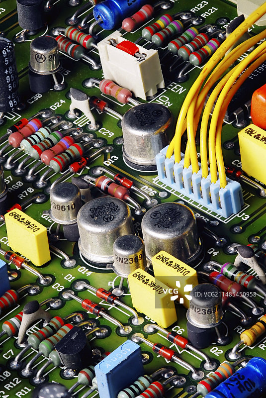 电路板组件图片素材