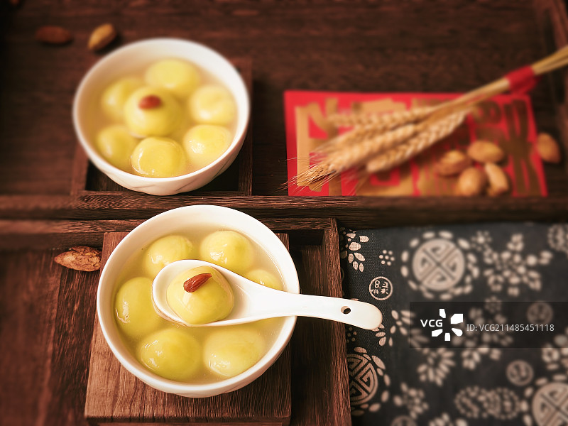 汤圆香甜传真情图片素材