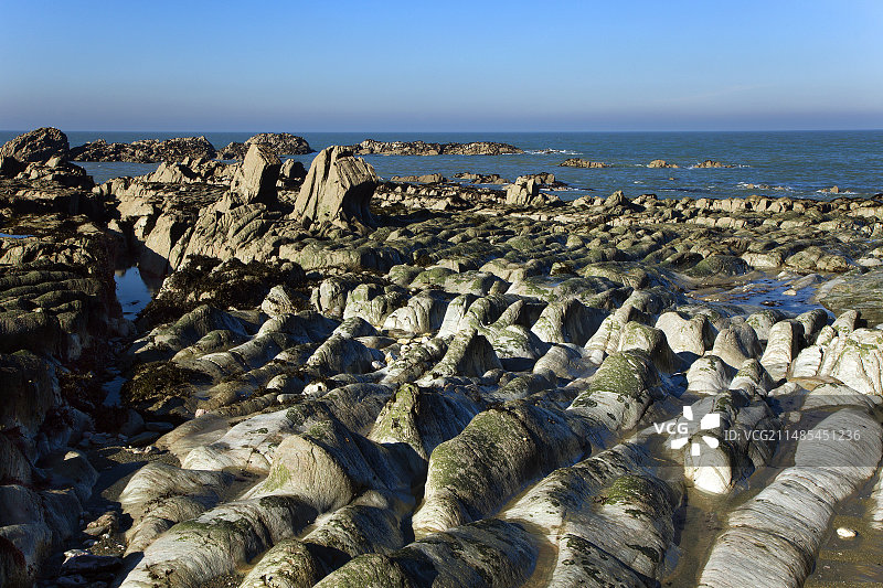 海岸岩石图片素材
