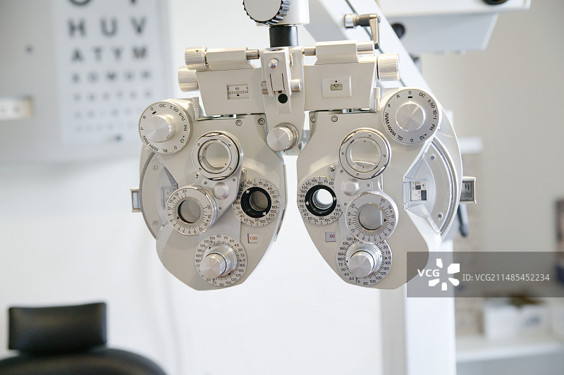 眼睛检查设备图片素材