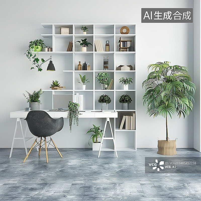 【AI数字艺术】室内空间住宅建筑图片素材