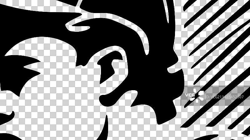棒球-简约扁平风格logo图片素材