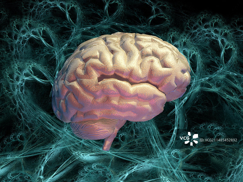 神经网络计算机艺术作品图片素材