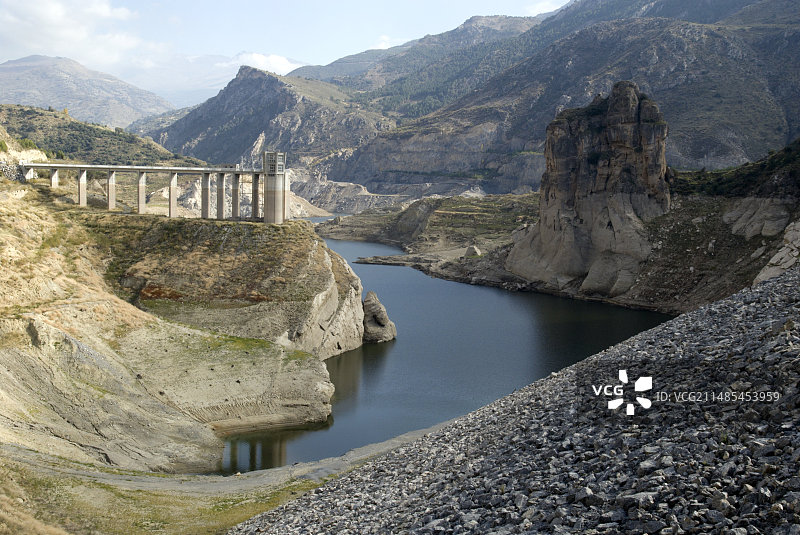 卡纳莱斯水库图片素材