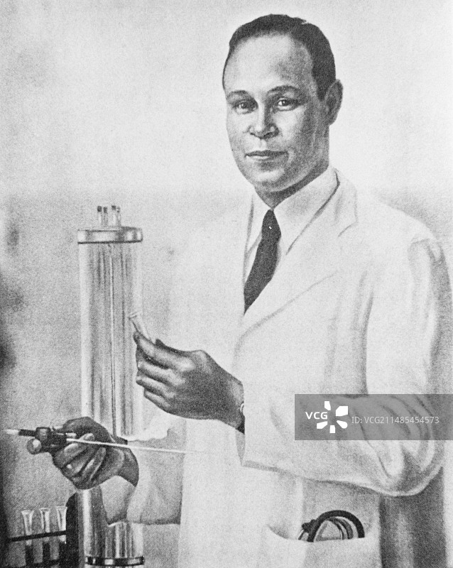 非裔美国医生查尔斯·德鲁图片素材