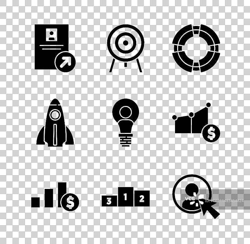 职位晋升目标救生圈馅饼素材图片素材