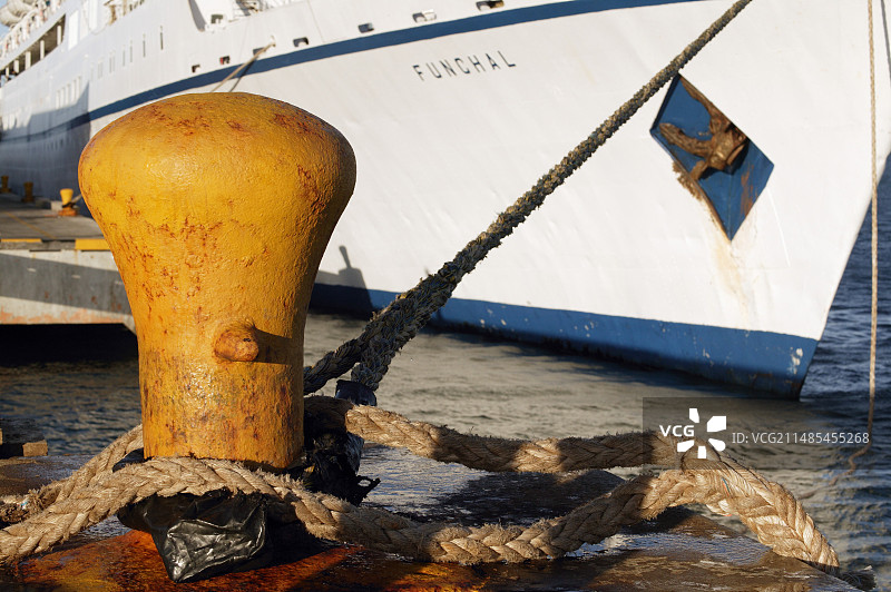 船舶系泊图片素材