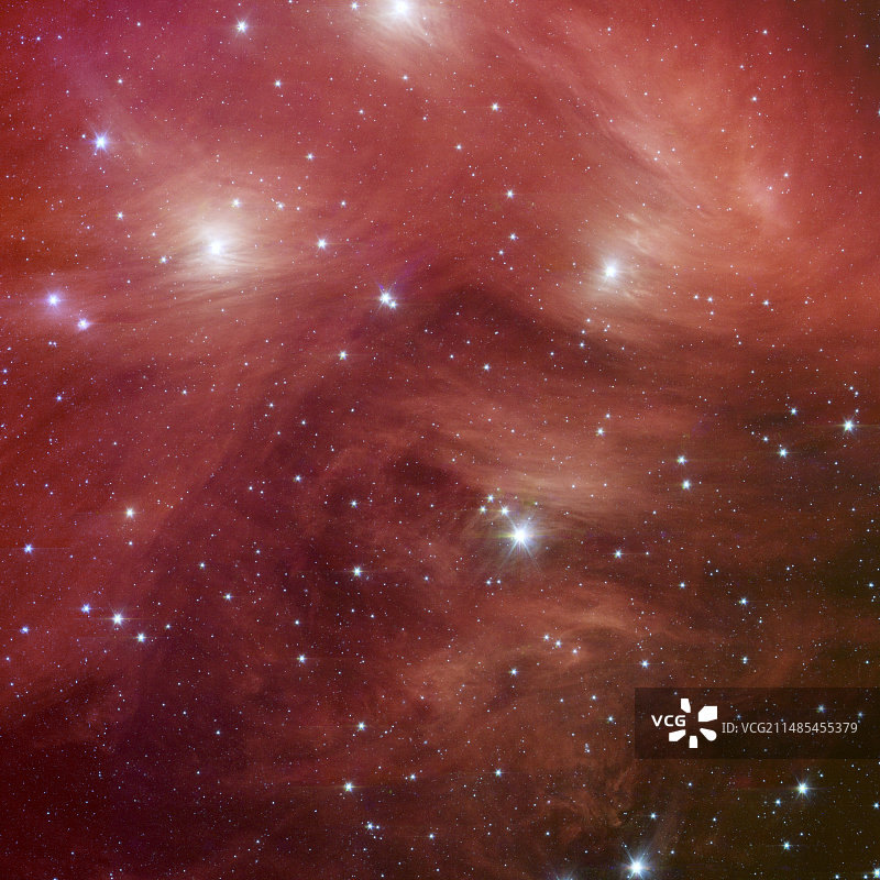 昴星团红外图像图片素材