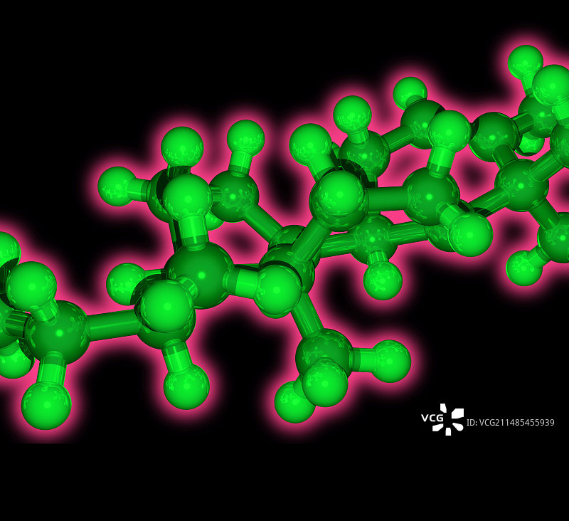 分子结构艺术图图片素材