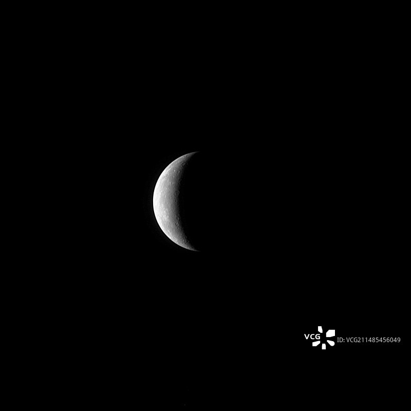 信使号2008年1月飞掠水星图片素材