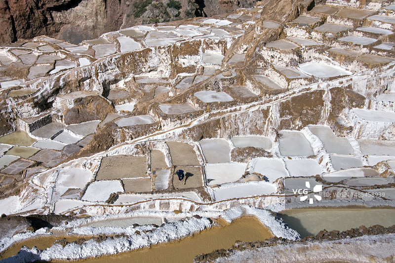秘鲁马拉盐田图片素材