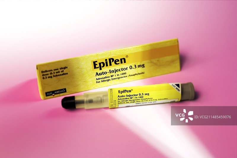 EpiPen肾上腺素注射器图片素材