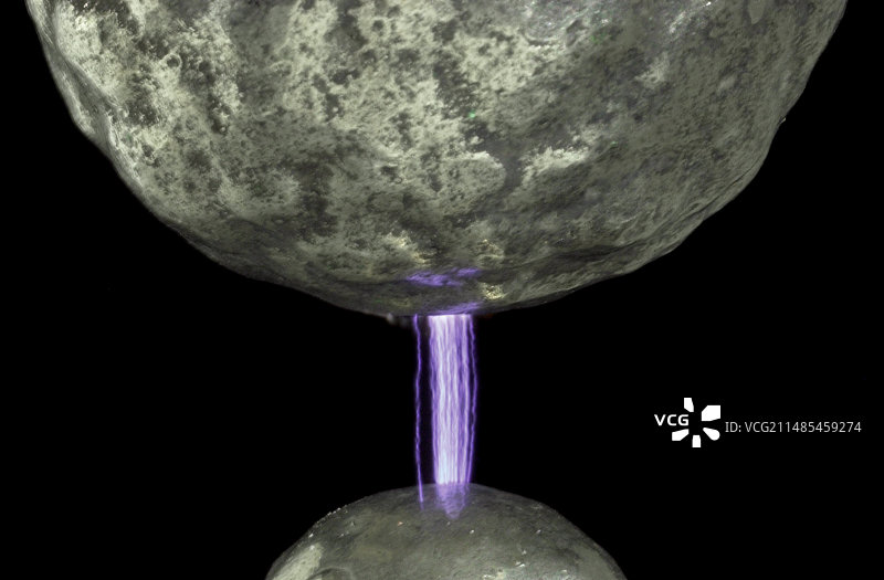 静电放电图片素材