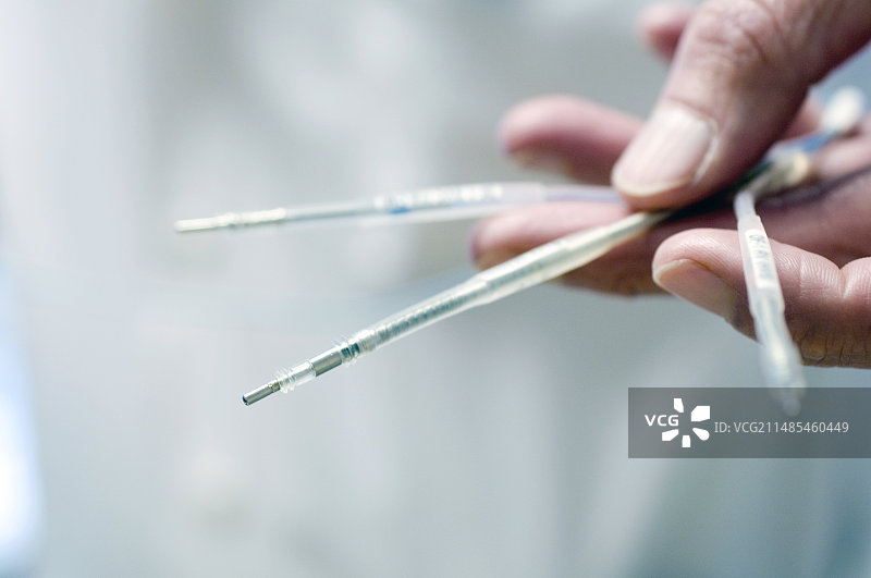 心脏起搏器电缆图片素材