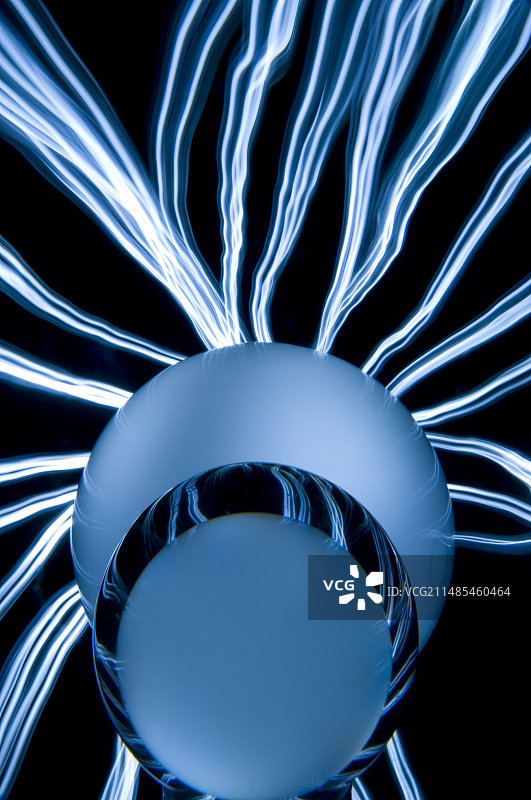 等离子球概念图图片素材