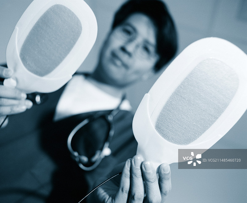 一次性除颤器电极图片素材