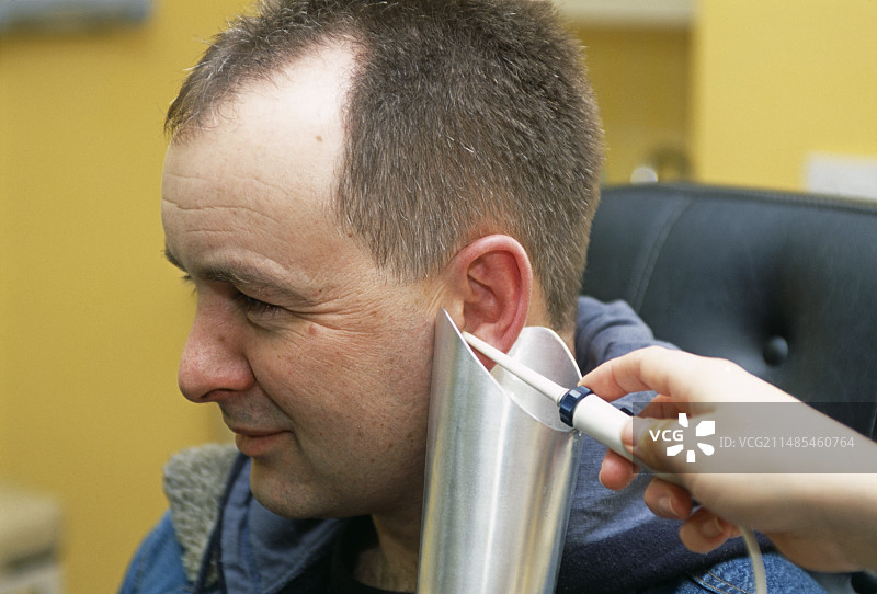 耳垢清除图片素材