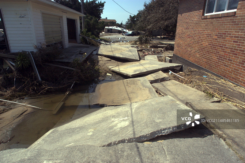 飓风破坏图片素材