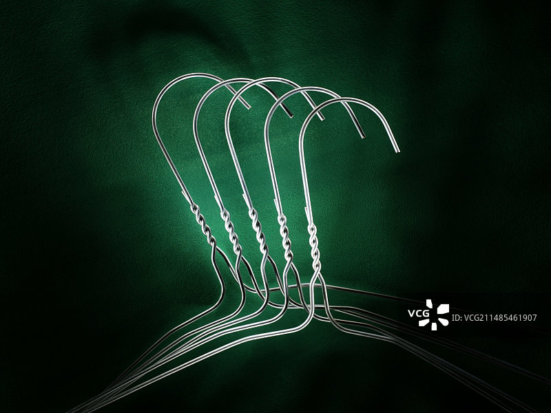 铁丝衣架图片素材