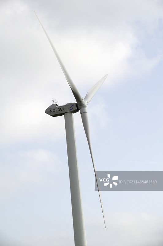 风力涡轮机图片素材