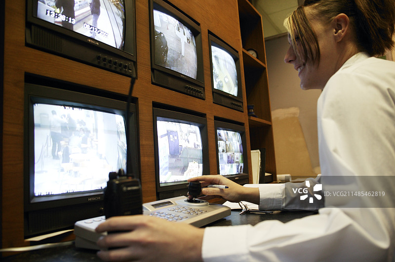 监控显示器图片素材