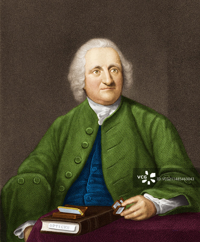 英国验光师约翰·多伦德图片素材