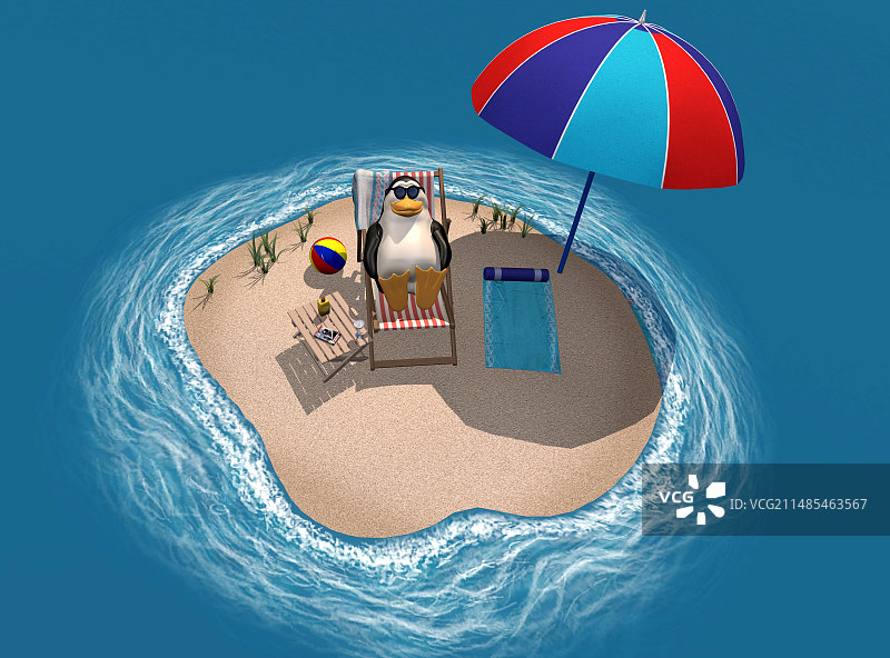 全球变暖概念艺术作品图片素材