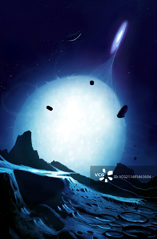 X射线双星图片素材