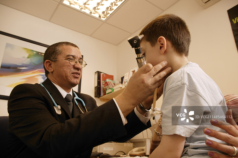 颈部淋巴结检查图片素材