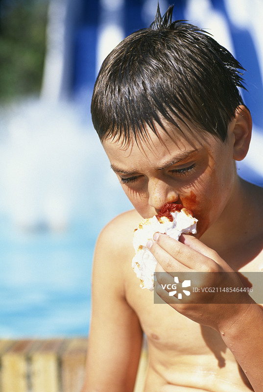 鼻出血图片素材