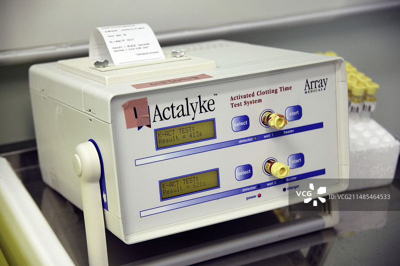 血液凝结监测器图片素材
