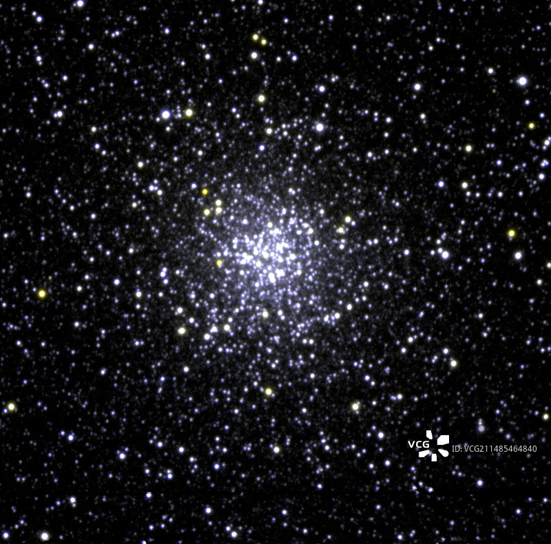 NGC 6760球状星团红外图像图片素材