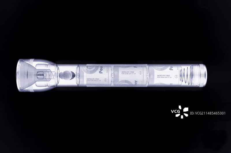 手电筒模拟X射线图片素材