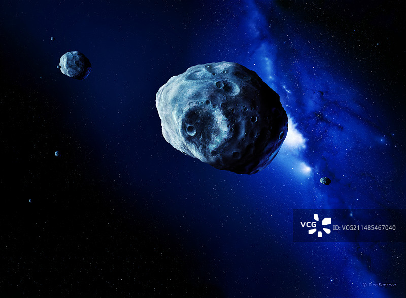 小行星图片素材