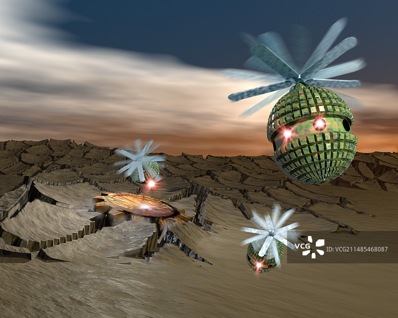 排雷机器人图片素材