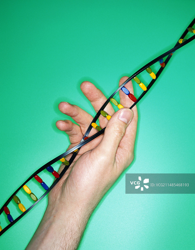 DNA螺旋结构图片素材