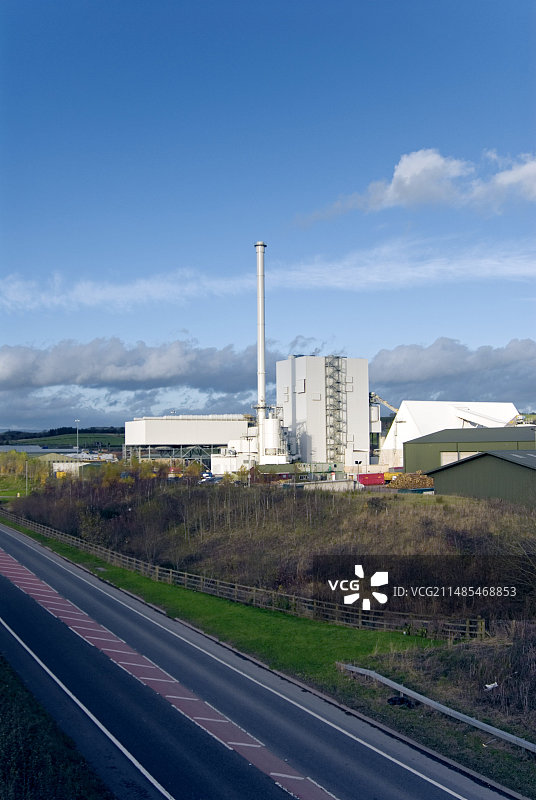 史蒂文斯克罗夫特生物质发电站图片素材