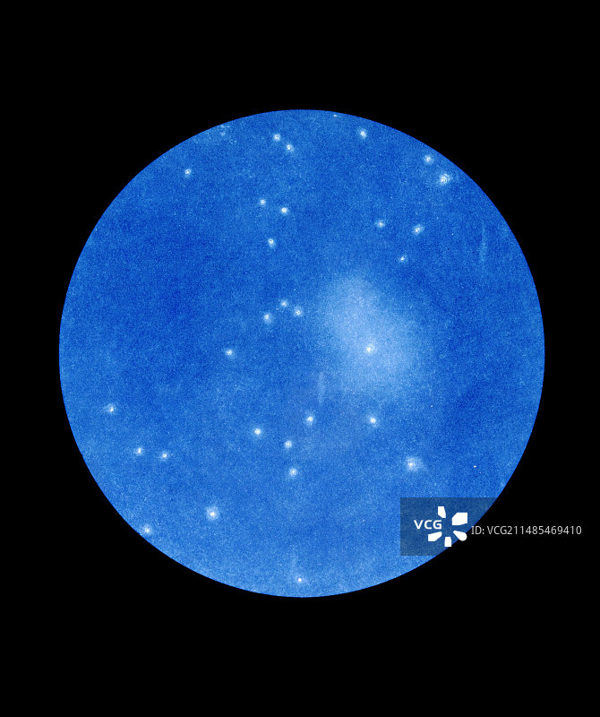 1848年的恩克彗星图片素材