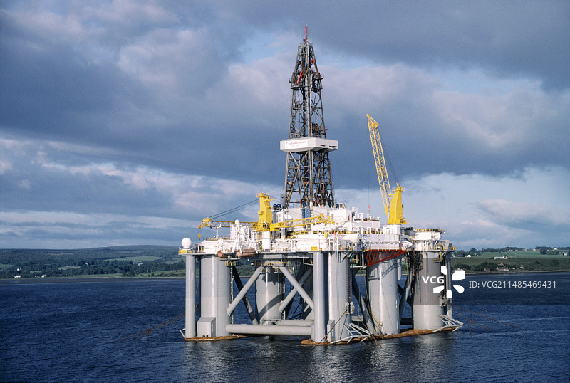 石油钻井平台图片素材