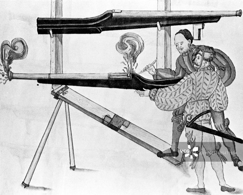 15世纪火器图片素材