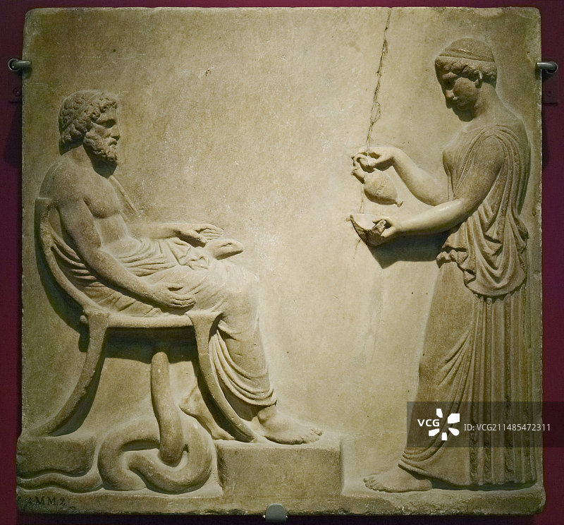 罗马神阿斯克勒庇俄斯图片素材