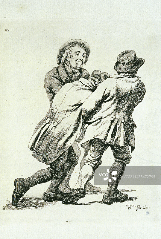 醉酒的人回家图片素材