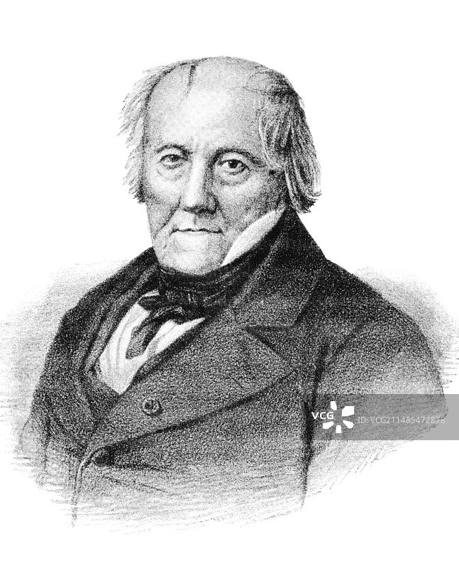 让·巴蒂斯特·毕奥，法国物理学家图片素材