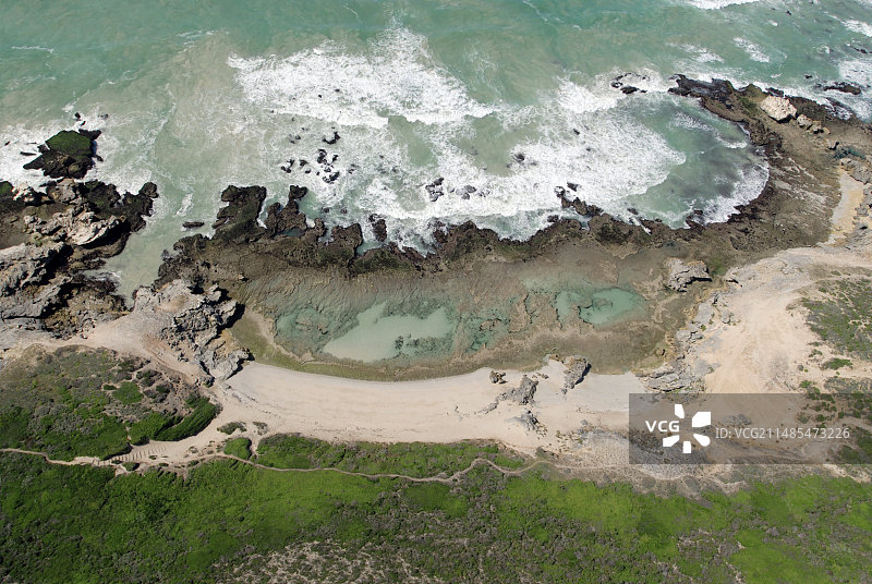 石灰岩礁图片素材